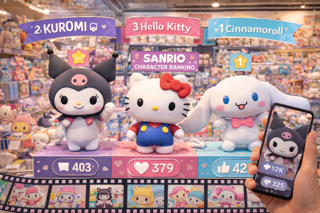 산리오 캐릭터 인기 순위… 헬로키티·쿠로미 누가 1위일까