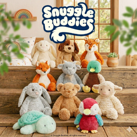 스너글버디즈, 한국 공식 론칭… 프리미엄 애착인형 시장 진출