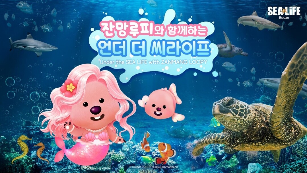 씨라이프 아쿠아리움, ‘잔망루피’ 콜라보 진행… 여름 시즌 체험형 콘텐츠 강화
