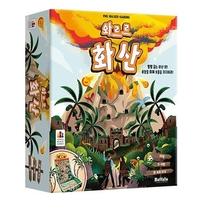 코리아보드게임즈, 액션 보드게임 '와르르 화산' 출시